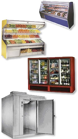 Photo of various refrigeration equipment